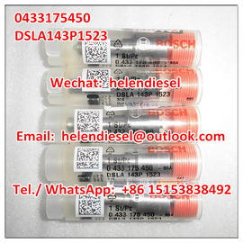 China Genuine and New BOSCH injector nozzle 0433175450 , 0 433 175 450 , DSLA143P1523 ,DSLA 143P 1523 , DSLA 143 P 1523 , supplier