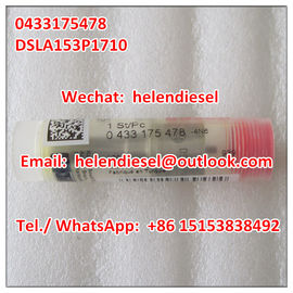 China Genuine and New BOSCH injector nozzle 0433175478 , 0 433 175 478 , DSLA153P1710 , DSLA 153P 1710 , DSLA 153 P 1710 . supplier