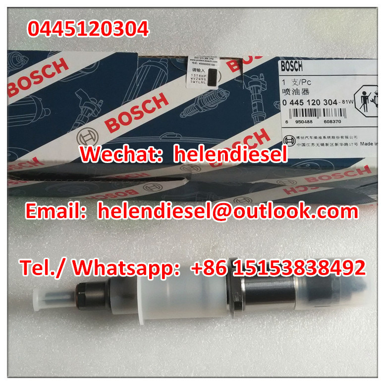 Genuine and New BOSCH injector 0445120304 , 0 445 120 304 , 0445120 304