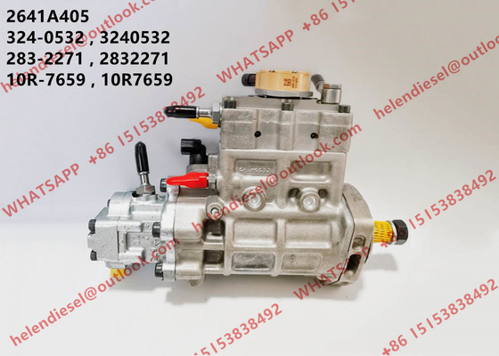 China Genuine New CAT Fuel Pump 324-0532, 3240532, 10R-7659,10R7659 ,283-2271 , 2832271, PERKINS FUEL PUMP 2641A405, 2641A405R supplier