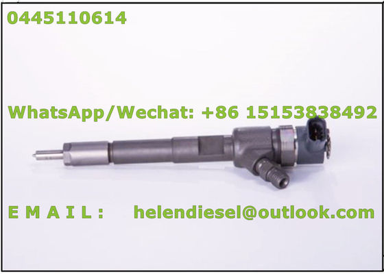 China New Original  Injector 0445110614 / 55255406/ 54800156/ 1616320580,100% Genuine diesel injector 0 445 110 614 supplier