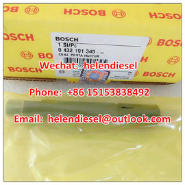 China BOSCH Original and New injector 0432191345 , 0 432 191 345 , 02112681 , 0211 2681 Genuine Bosch guaranteed supplier