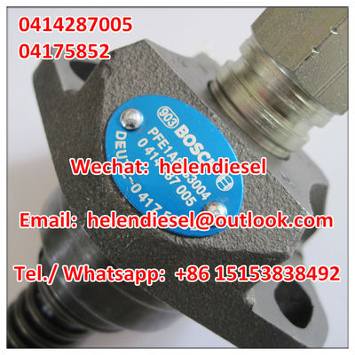 China Genuine and New  unit pump 0414287005 , 0 414 287 005 , original DEUTZ 04175852 , 0417 5852 supplier