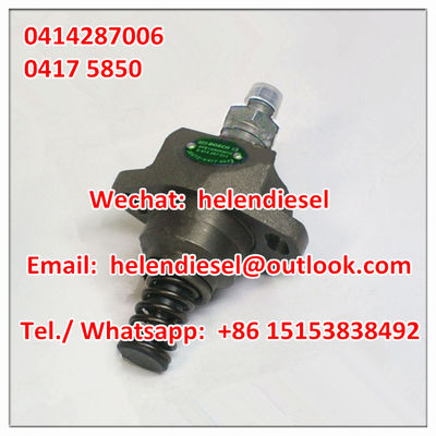 China Genuine and New  unit pump 0414287006 , 0 414 287 006 , original DEUTZ 04175850 , 0417 5850 supplier