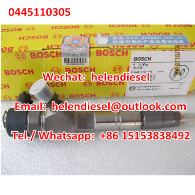 China Genuine and New  injector 0445110305 , 0 445 110 305, Exchange NO.0445110521 ,1112100CAT , original JMC Jiangling supplier