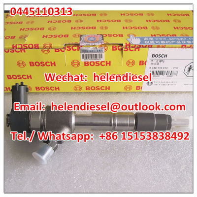 China Genuine and New  injector 0445110313 , 0 445 110 313 , 0445110 313 original and Brand New 0445110445 , 0445110446 supplier