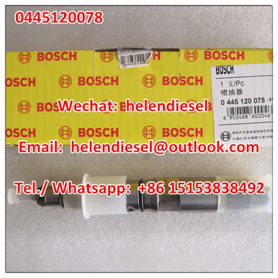 China Genuine and New  injector 0445120078 , 0 445 120 078 ,1112010630 , 1112010 630 ,fit FAW/XICHAI  original brand new supplier