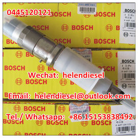 China Genuine and New BOSCH injector 0445120121 , 0 445 120 121 , 0445120 121, Cummins 4940640 original and brand new supplier