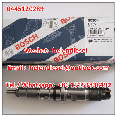 China Genuine and New  injector 0445120289 , 0 445 120 289 , 0445120 289 , 5268408 , C5268408 , D5268408  original supplier