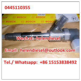 China Genuine and New BOSCH injector 0445110355 , 0 445 110 355 ,0445110 355, exchange NO.0445110509 ,For FAW /CHANGFENG supplier