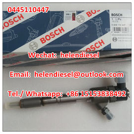 China Genuine and New BOSCH injector 0445110447 , 0 445 110 447 , 0445110 447,For Faw Dachai , original and brand new supplier