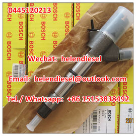 China Genuine and New BOSCH injector 0445120213 , 0 445 120 213 , 0445120 213 , 612600080611  WEICHAI original supplier
