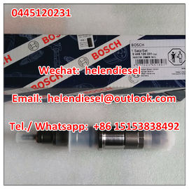 China Genuine and New BOSCH injector 0445120231 , 0 445 120 231 , 0445120 231, 3976372 , 4945969 , 5263262 , 6754-11-3011 supplier
