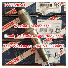 China Genuine and New BOSCH injector 0445120241 , 0 445 120 241, 0445120 241 , Cummins 5263304 original and brand new supplier