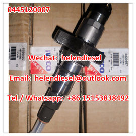 China Genuine and New BOSCH injector 0445120007, 0 445 120 007 ,2830957,2830224 , 4896444, BG9X-9K526-BA,0445120212,0445120273 supplier