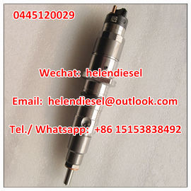 China Genuine and New BOSCH injector 0445120029 , 0 445 120 029 , 0445120 029 , 3965721 , 3973060 , 4939061 original brand new supplier