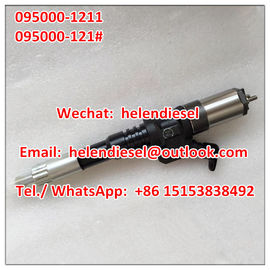 China Genuine and New DENSO injector 095000-1210 ,095000-1211, 0950001211, 095000-121#, 6156-11-3300 , 6156-11-3301,6156113301 supplier