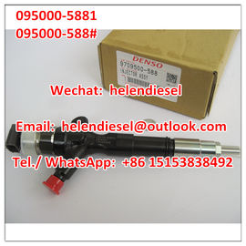 China Genuine and New DENSO injector 095000-5880 ,095000-5881, 0950005880, 9709500-588,23670 30050 , 2367030050 , 095000-588# supplier