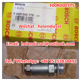China Genuine and New BOSCH F00R000775 , F 00R 000 775,4899831,BG5X-9F479-BA ,2R0201136B ,Pressure relief valve Bosch original supplier