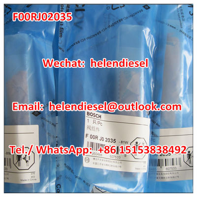 China Genuine and New  Injector Valve F00RJ02035 , F 00R J02 035 ,  original and brand new supplier