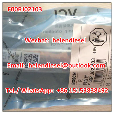 China Genuine and New  Injector Valve F00RJ02103 , F 00R J02 103 ,  original and brand new control valve supplier