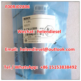 China Genuine and New BOSCH Injector Valve F00RJ02806 , F 00R J02 806 , Bosch original and brand new control valve supplier
