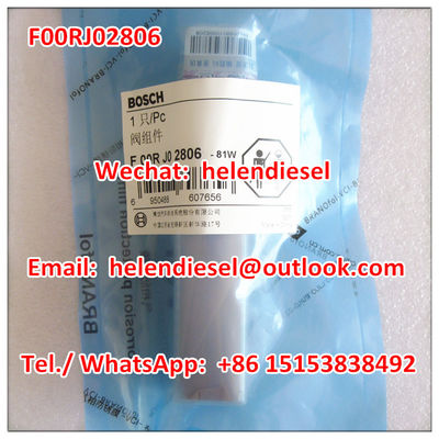 China Genuine and New  Injector Valve F00RJ02806 , F 00R J02 806 ,  original and brand new control valve supplier