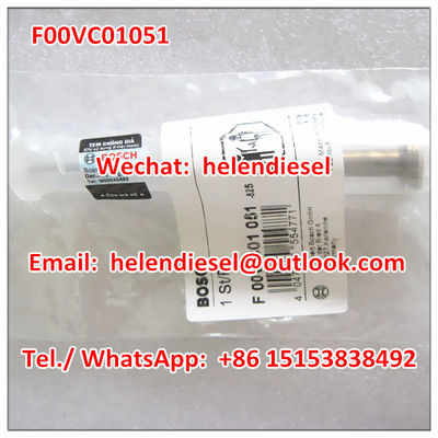 China Genuine and New  Injector Valve F00VC01051 , F 00V C01 051 ,  original and brand new control valve supplier