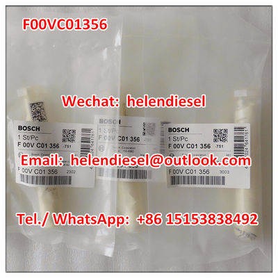 China Genuine and New  Injector Valve F00VC01356 , F 00V C01 356,  original and brand new control valve supplier