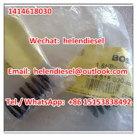 China Genuine and New BOSCH Compression Spring 1414618030 , 1 414 618 030 , SPRING PLUNGER Bosch original and brand new supplier