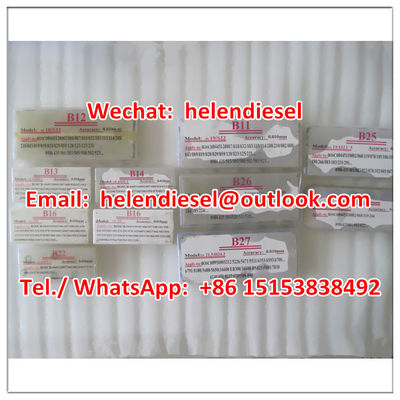 China Common Rail Injectors Adjustment Shims for  injectors and DENSO injector , 555pcs injector shim kits supplier