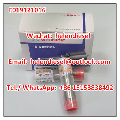 China Genuine and New  Fuel Injector Nozzle F019121016 , F 019 121 016  ,  Original and Brand New supplier