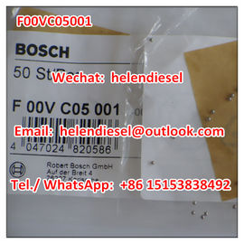 China Genuine BOSCH VALVE BALL / Repair Kits F00VC05001 , F 00V C05 001, Bosch original and brand new Repair Ball supplier