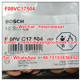 China Genuine BOSCH injector Seal Ring F00VC17504 , F 00V C17 504 , Copper Washer Bosch original and Brand New supplier