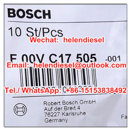 China Genuine BOSCH injector Seal Ring F00VC17505 , F 00V C17 505 , Copper Washer Bosch original and Brand New supplier