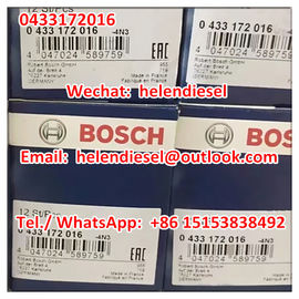 China Genuine Brand New BOSCH injector nozzle 0 433 172 016 , 0433172016 , DLLA145P1655 ,DLLA 145 P 1655, Bosch original supplier