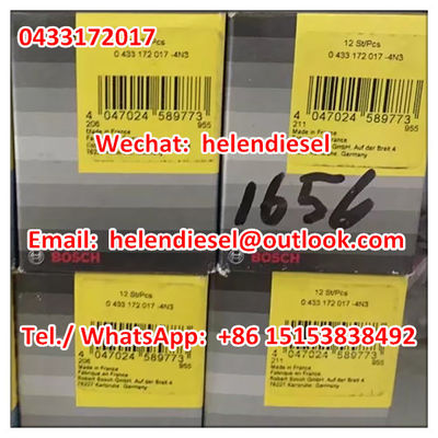 China Genuine Brand New  injector nozzle 0433172017 , 0 433 172 017 , DLLA151P1656 ,DLLA 151 P 1656,  original supplier