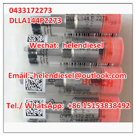 China Genuine Brand New BOSCH injector nozzle 0433172273 , 0 433 172 273 , DLLA144P2273 , DLLA144P2273 , Bosch original supplier