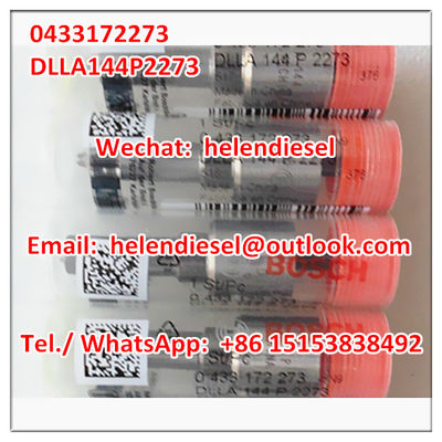China Genuine Brand New  injector nozzle 0433172273 , 0 433 172 273 , DLLA144P2273 , DLLA144P2273 ,  original supplier