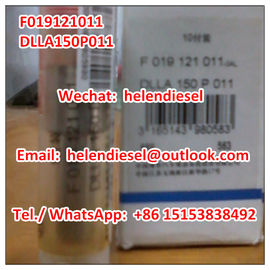China Genuine Brand New BOSCH injector nozzle F019121011 , F 019 121 011 , DLLA150P011 , DLLA 150 P 011 ,  Bosch original supplier