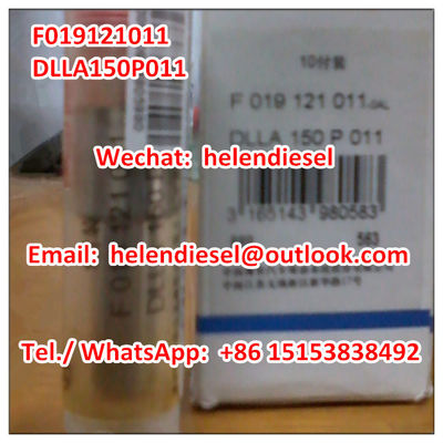 China Genuine Brand New  injector nozzle F019121011 , F 019 121 011 , DLLA150P011 , DLLA 150 P 011 ,   original supplier