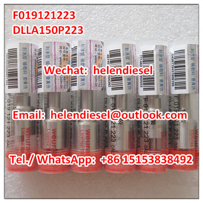 China Genuine Brand New  injector nozzle F019121223 , F 019 121 223 , DLLA150P223 , DLLA 150 P 223,   original supplier