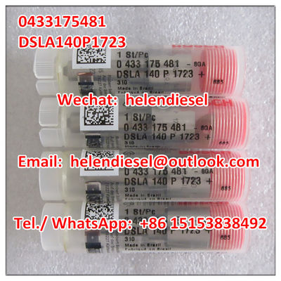China Genuine and New  injector nozzle 0433175481 , 0 433 175 481 , DSLA140P1723 , DSLA 140P 1723 ,DSLA 140 P 1723 supplier