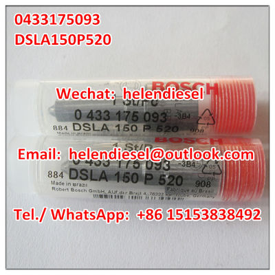 China Genuine and New  injector nozzle 0433175093 , 0 433 175 093 , DSLA150P520 ,DSLA 150P 520 , DSLA 150 P 520 supplier