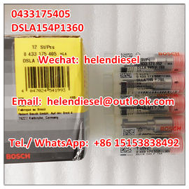 China Genuine and New BOSCH injector nozzle 0433175405 , 0 433 175 405 , DSLA154P1360 , DSLA 154P 1360 , DSLA 154 P 1360 supplier