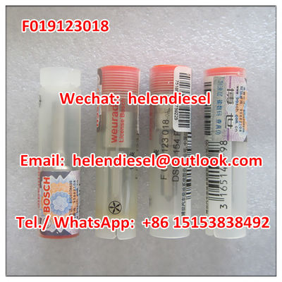 China Genuine and New  injector nozzle F019123018 , F 019 123 018 ,  original and brand new supplier