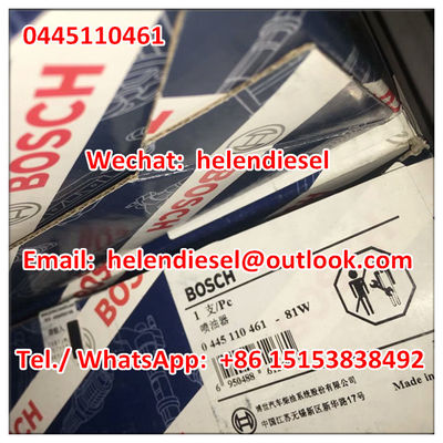 China Genuine and New  Fuel Injector 0445110461 , 0 445 110 461 , Fit JMC Jiangling,  Original and Brand New supplier