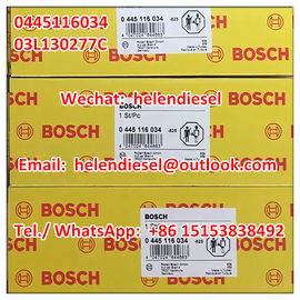 China Genuine and New BOSCH injector 0445116034 ,0 445 116 034, 0445116 034 , 03L130277C ,03L 130 277 C, for Volkswagen / VW supplier