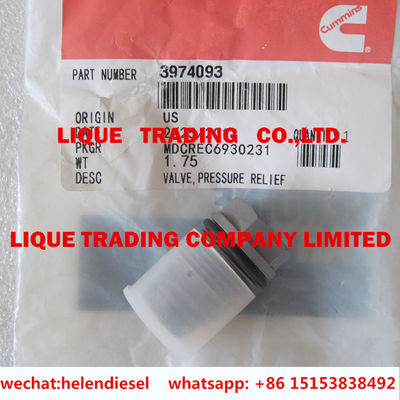 China Genuine and New  Pressure relief valve 3974093 , 1028 , Limiting valve 100% original  and brand new supplier