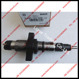 China 100% original BOSCH Common rail injector 0 445 120 028 / 0445120028 IVECO 504055805 supplier